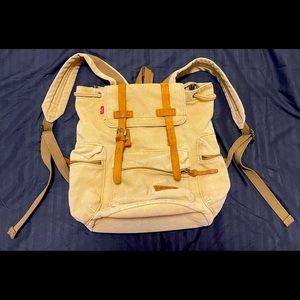 Auger Strauss Vintage Canvas Backpack